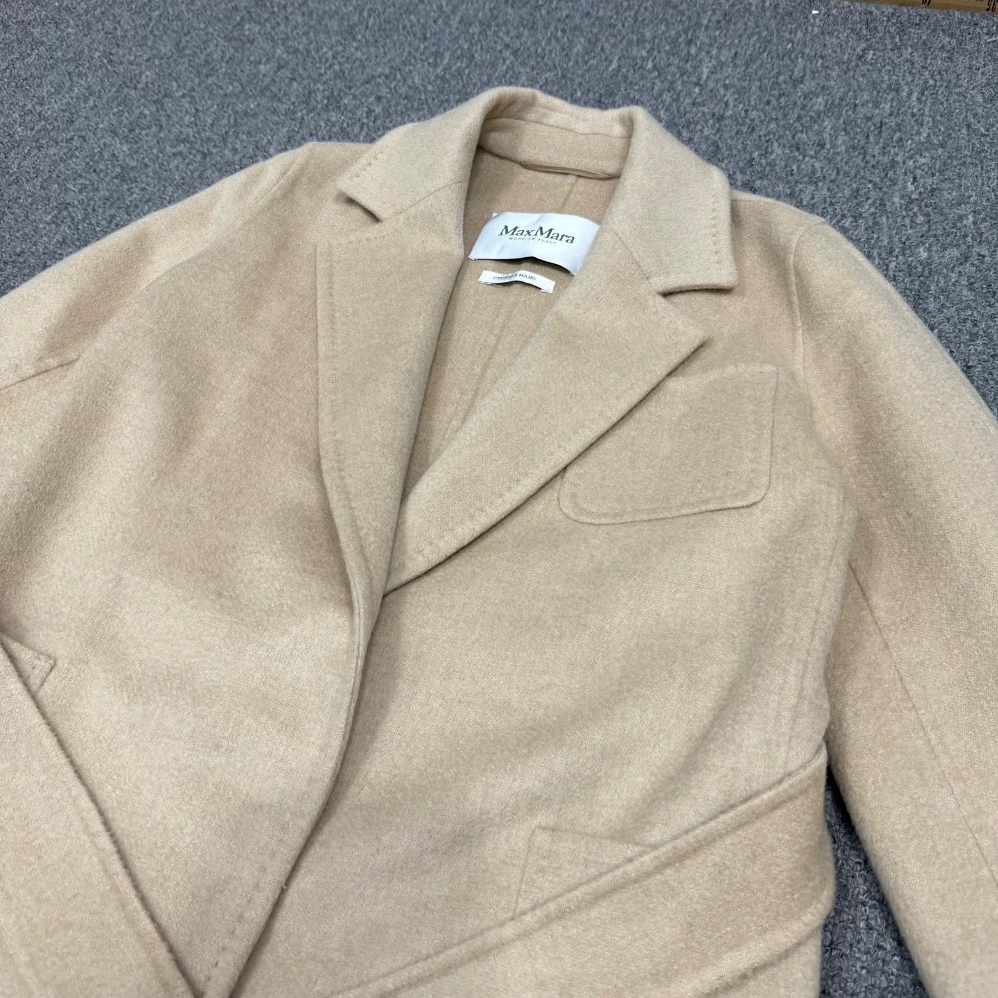 Max Mara beige maxmara camel hair coat size 34 Size US XXS / EU 40 - 3 Thumbnail