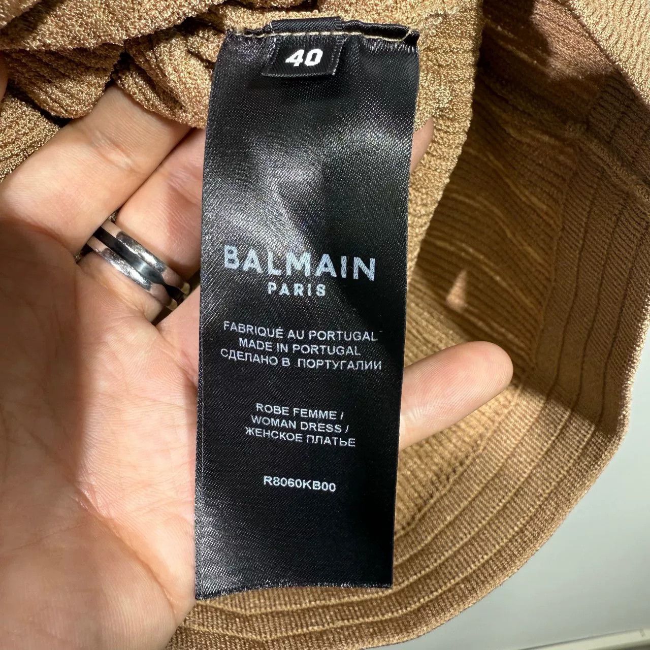Balmain balmain fw21 button detail fitted dress Size US M / EU 48-50 / 2 - 7 Thumbnail