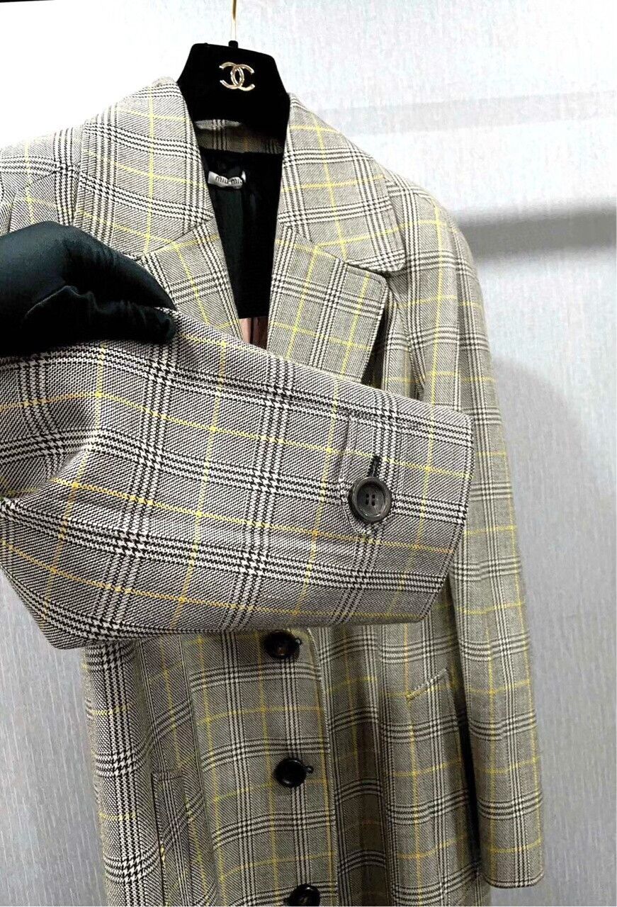 Miu Miu miu miu lightweight wool trench coat Size US L / EU 52-54 / 3 - 5 Thumbnail