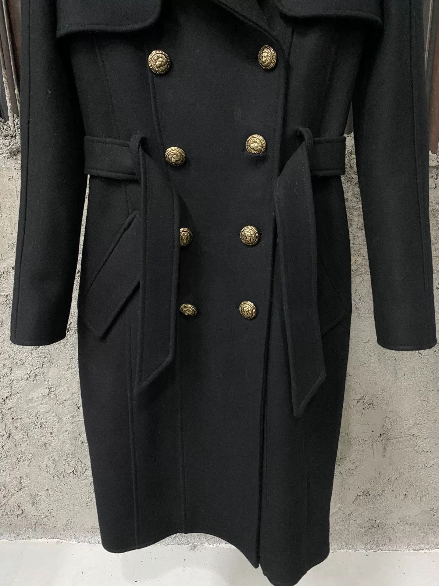 Balmain balmain gold-button wool coat size 36 Size US S / EU 44-46 / 1 - 4 Thumbnail