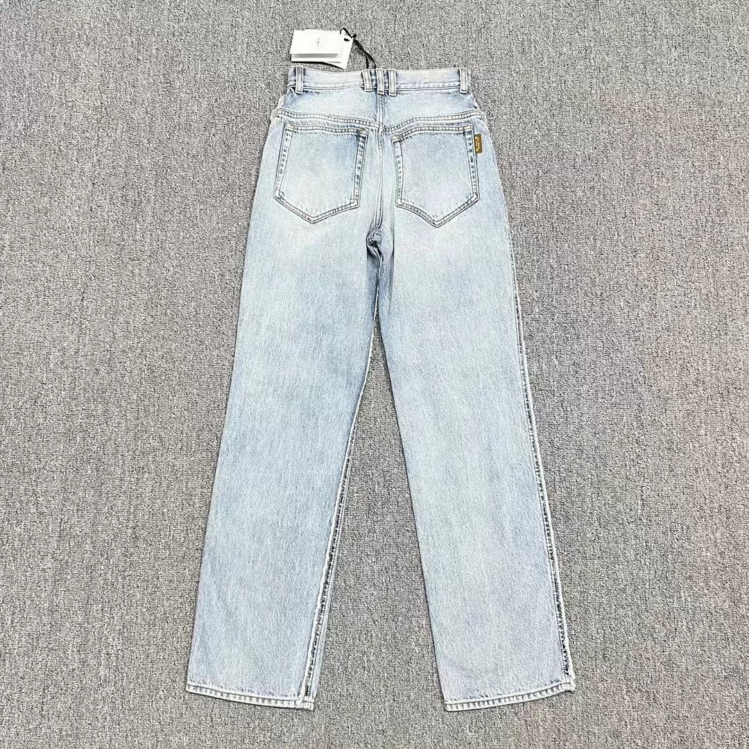 Balmain balmain high-waisted straight-leg jeans Size US 34 / EU 50 - 2 Thumbnail