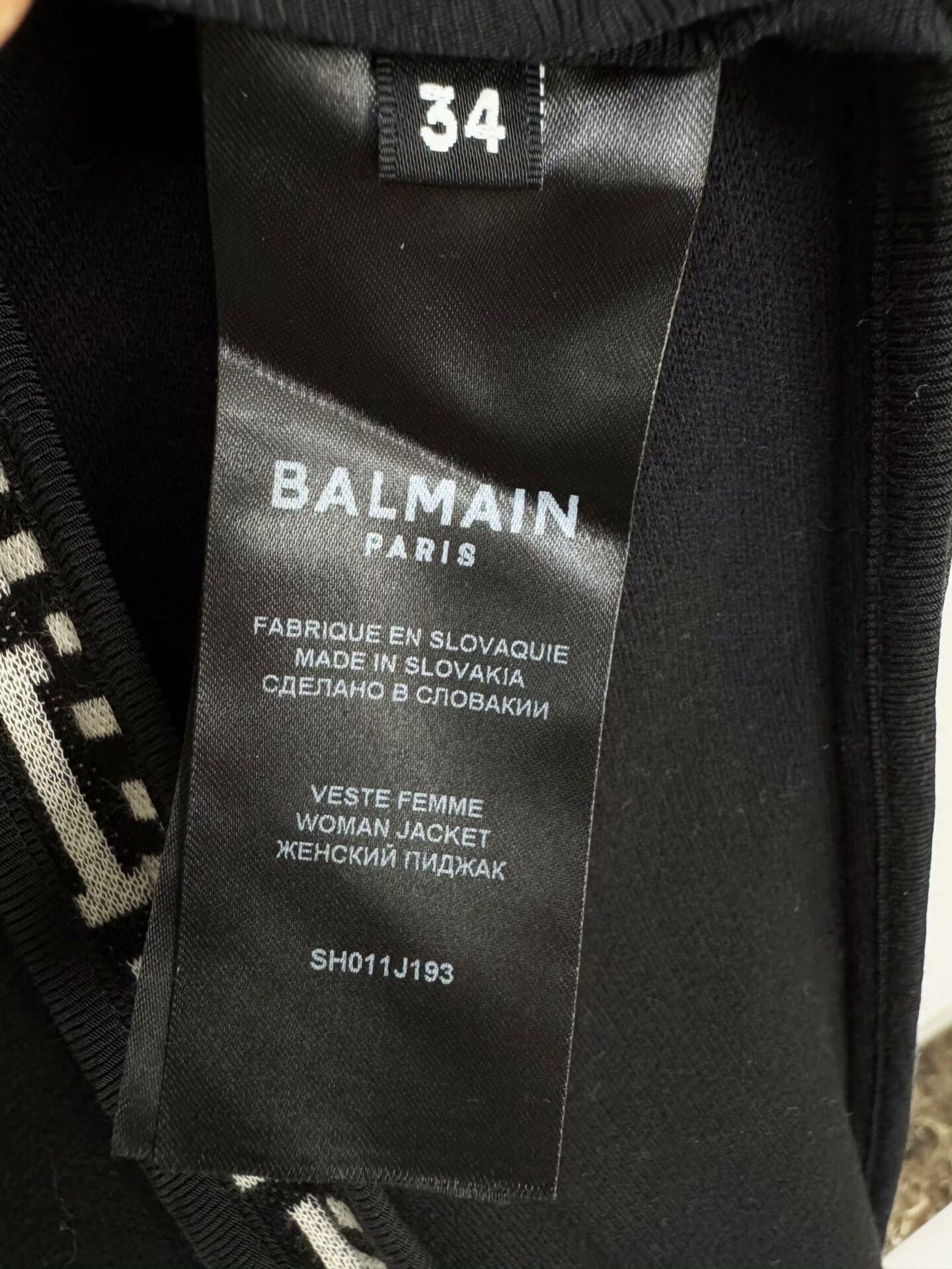 Balmain balmain new checkered suit jacket Size US M / EU 48-50 / 2 - 3 Thumbnail