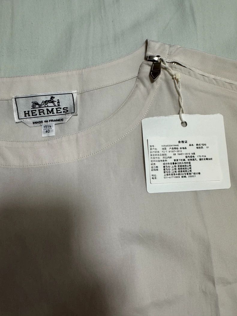 Hermes Hermes Short Sleeve Jacket Shirt Size US L / EU 52-54 / 3 - 7 Thumbnail