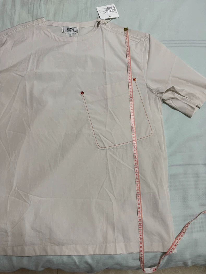 Hermes Hermes Short Sleeve Jacket Shirt Size US L / EU 52-54 / 3 - 5 Thumbnail