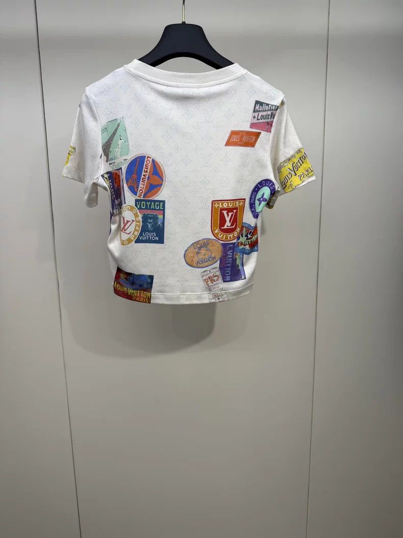 Louis Vuitton LV 25SS Graffiti Short Sleeve Top Size US XS / EU 42 / 0 - 3 Thumbnail