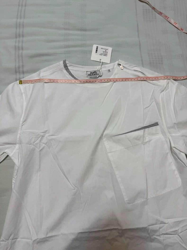 Hermes Hermes Short Sleeve Jacket Shirt Size US M / EU 48-50 / 2 - 3 Thumbnail