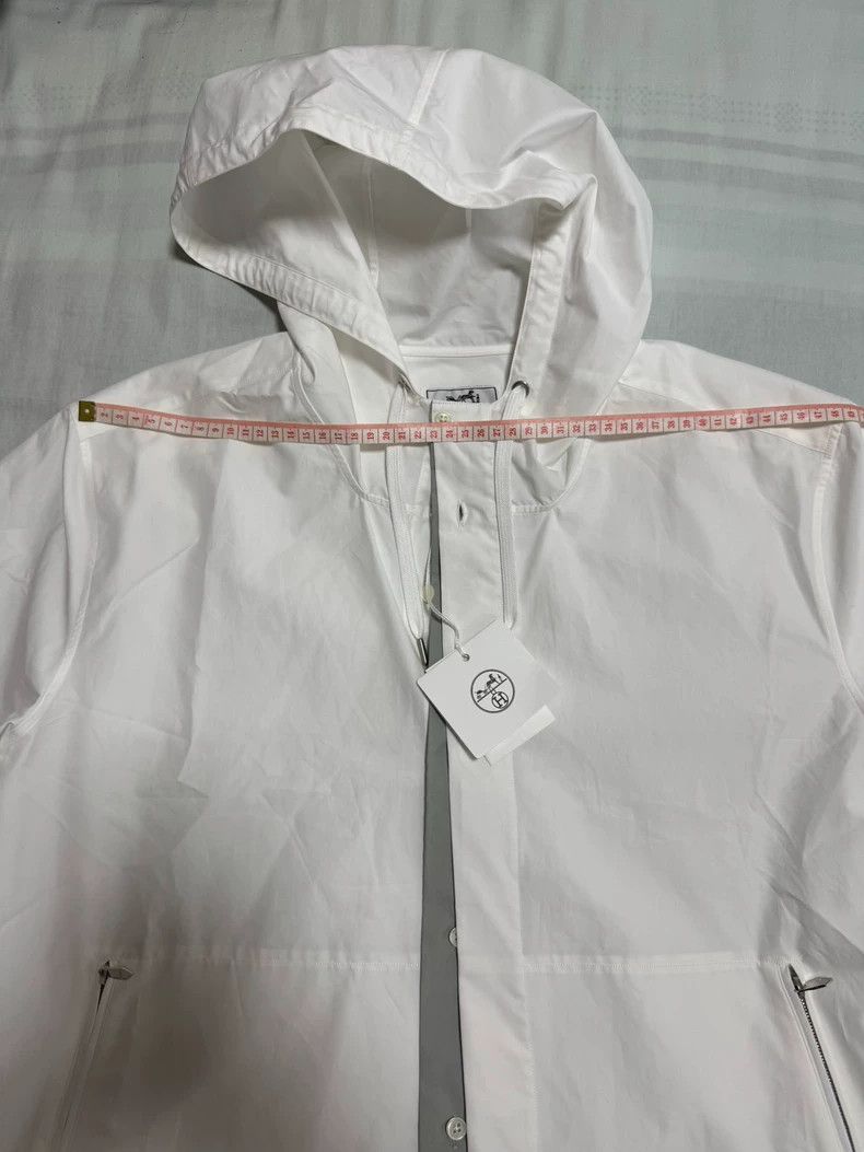 Hermes Hermes Hooded Short Sleeve Jacket Size US M / EU 48-50 / 2 - 3 Thumbnail