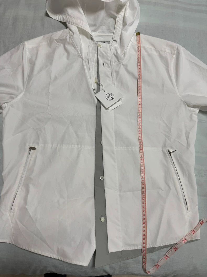 Hermes Hermes Hooded Short Sleeve Jacket Size US M / EU 48-50 / 2 - 5 Thumbnail