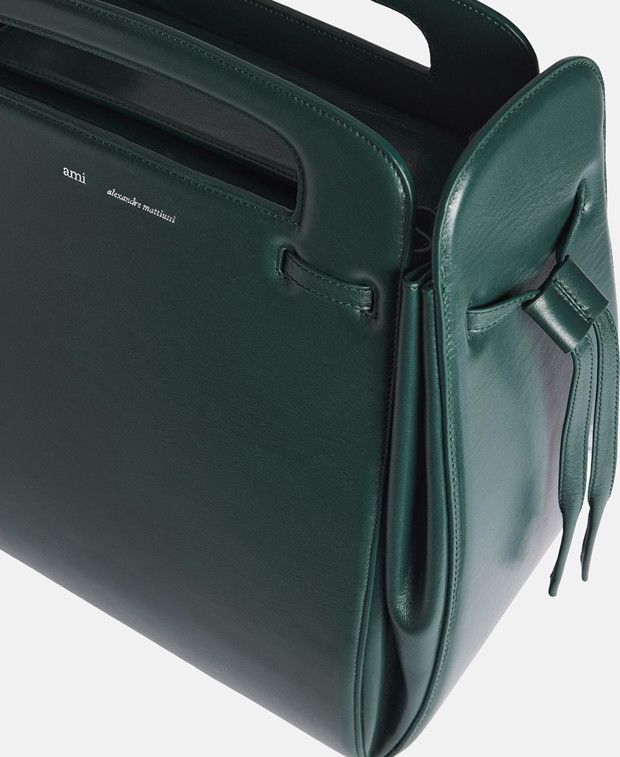 AMI Leather cross body bag Size ONE SIZE - 3 Thumbnail
