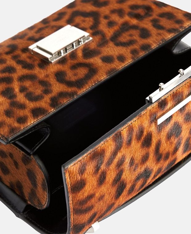AMI Leather cross body bag Size ONE SIZE - 4 Thumbnail
