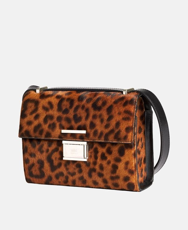 AMI Leather cross body bag Size ONE SIZE - 3 Thumbnail
