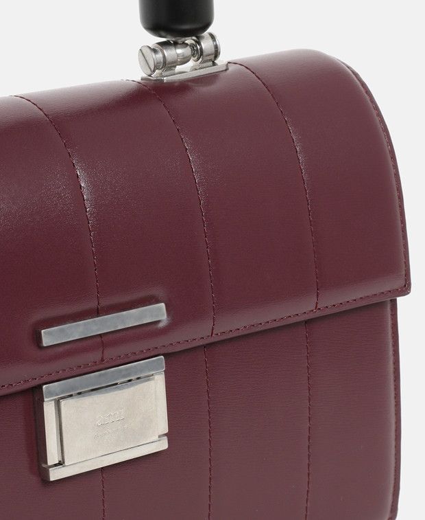 AMI Leather handbag Size ONE SIZE - 2 Thumbnail