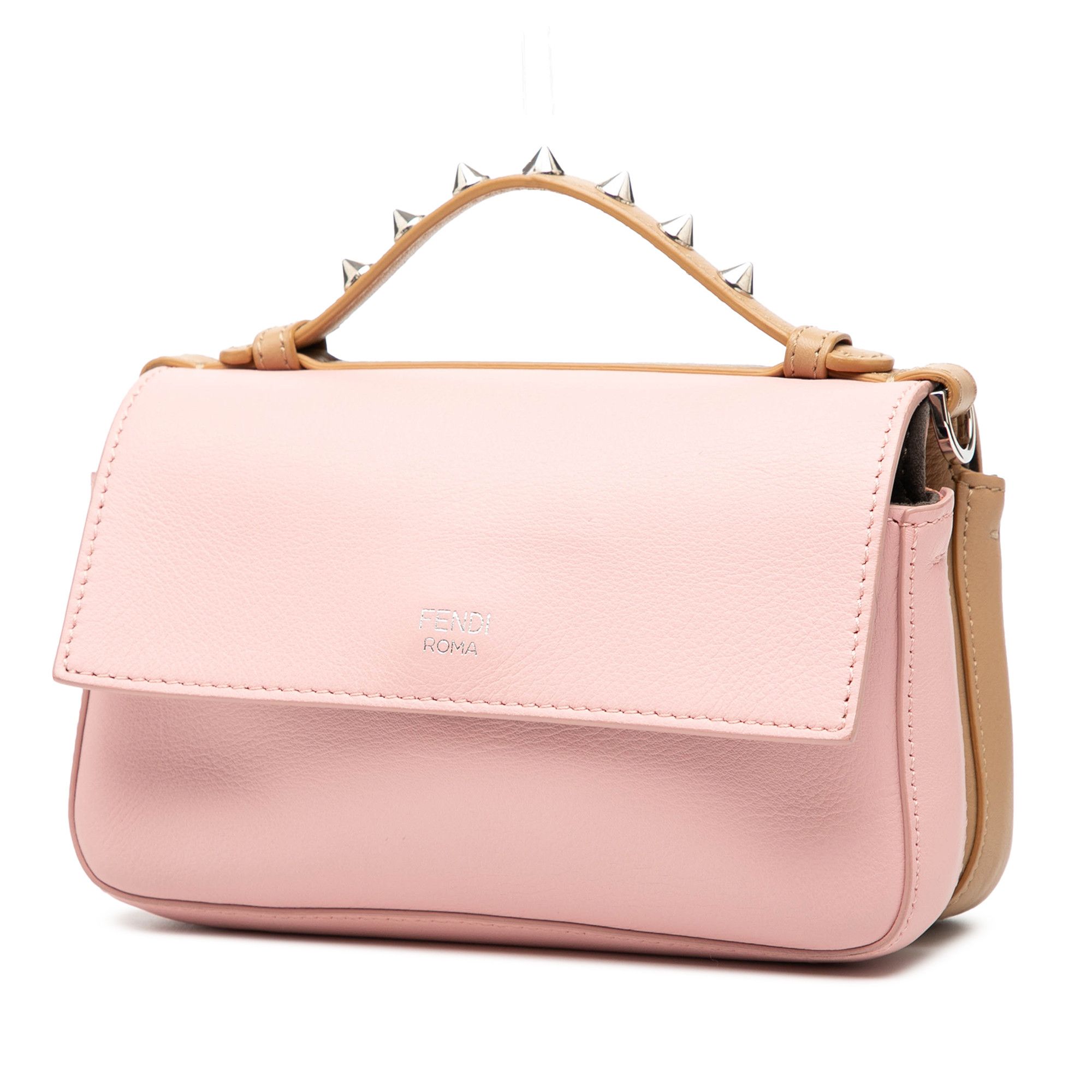 Fendi Fendi Micro Leather Hypnoteyes Double Baguette Satchel Size ONE SIZE - 2 Thumbnail