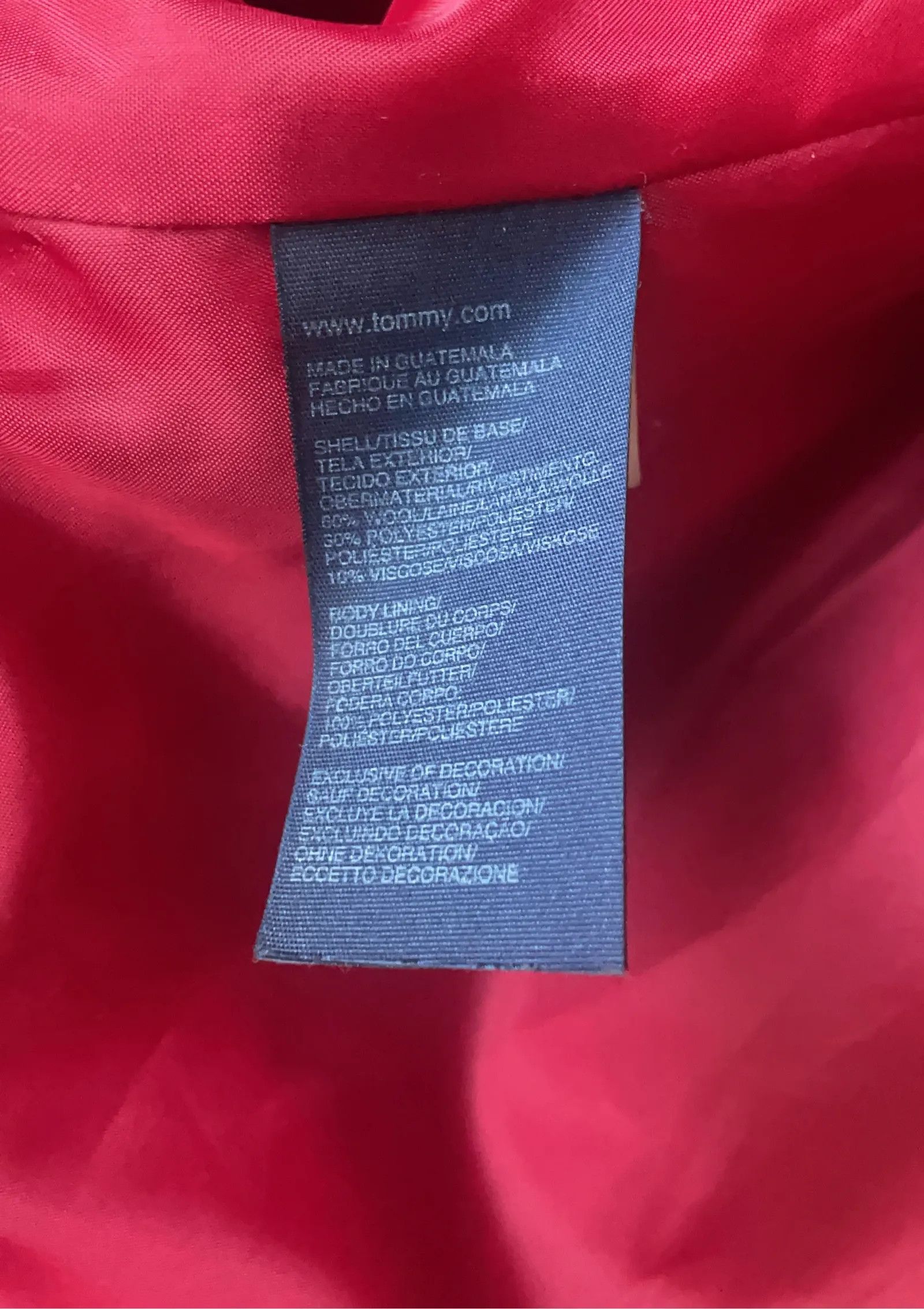 Tommy Hilfiger Tommy Hilfiger Coat Size L / US 10 / IT 46 - 3 Thumbnail