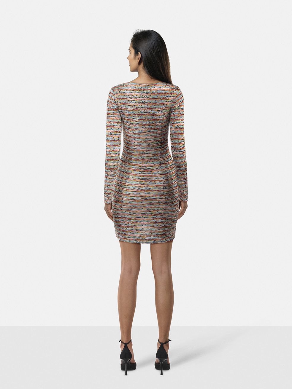 Missoni Metallic Long Sleeve Knit Dress Size M / US 6-8 / IT 42-44 - 2 Thumbnail