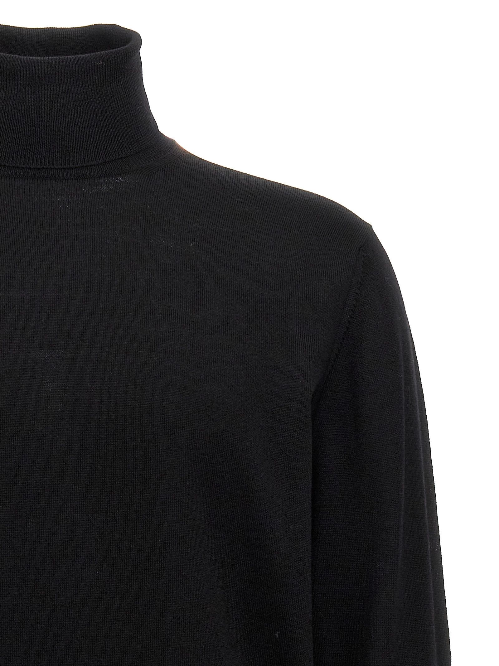 Roberto Collina Wool Turtleneck Sweater Size US XL / EU 56 / 4 - 3 Thumbnail