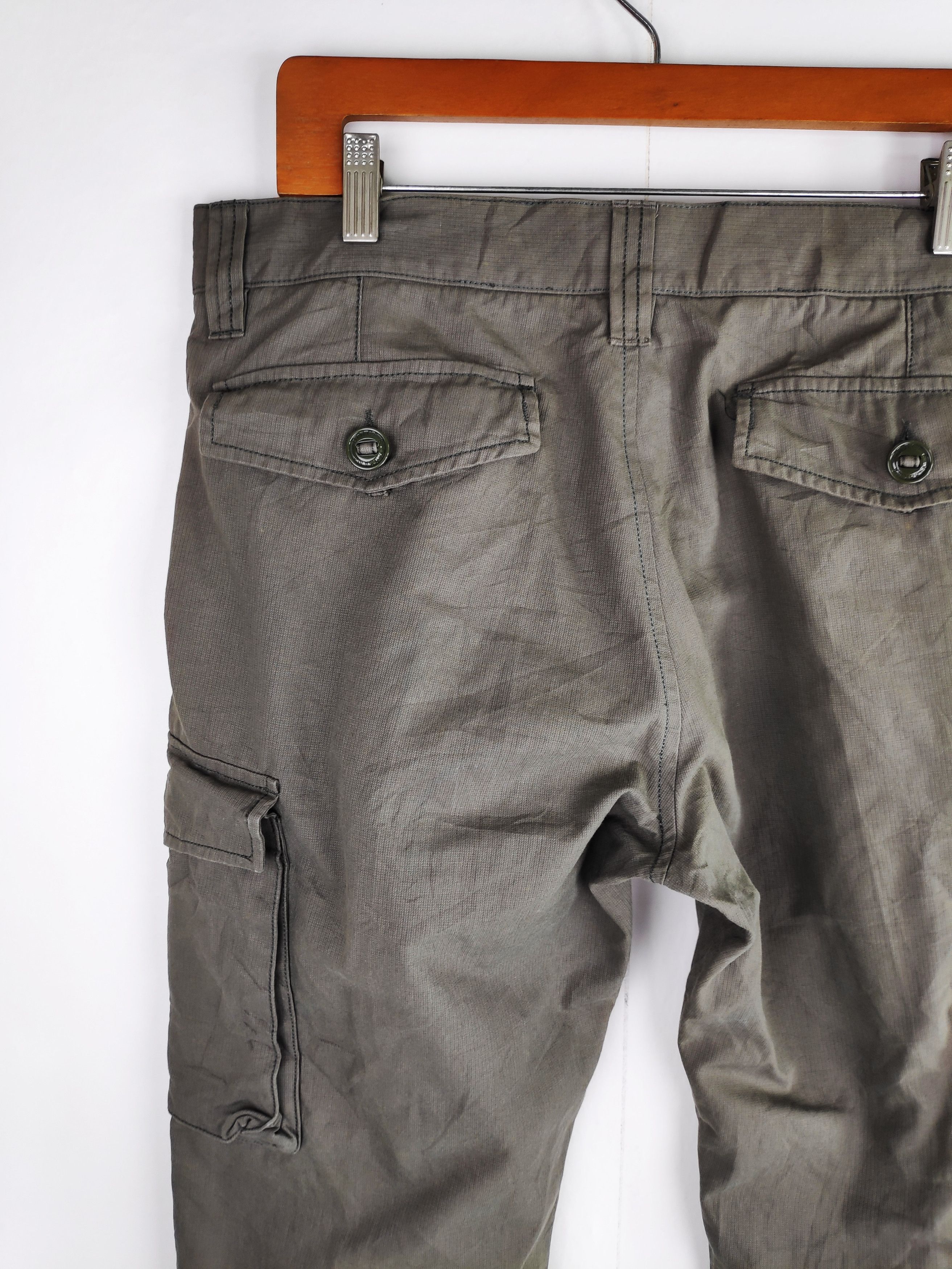 Dolce & Gabbana D&G Dolce & Gabbana Cargo Tactical Utility Pants Pockets Olive Green Made in Italy Size US 36 / EU 52 - 15 Thumbnail