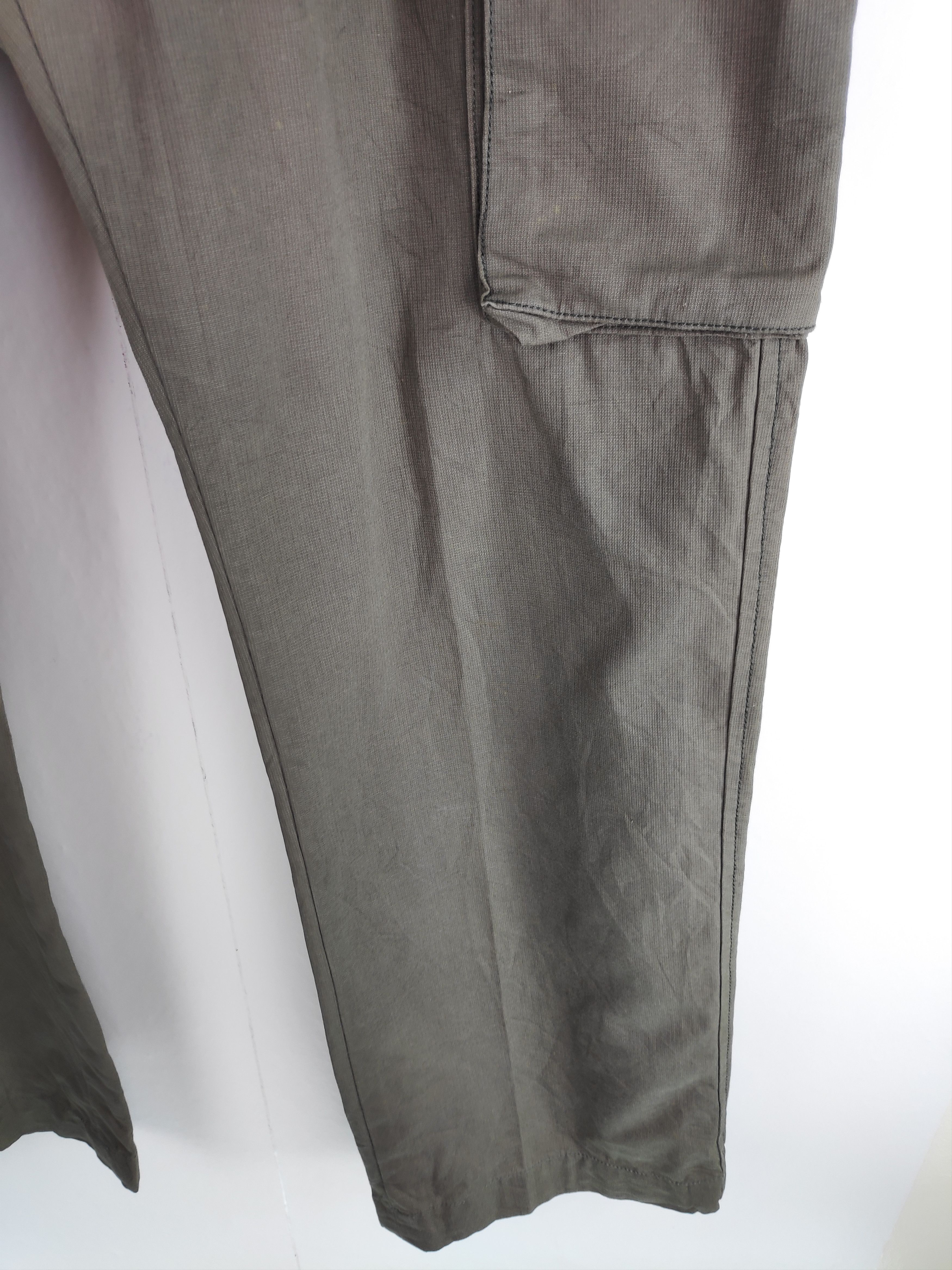 Dolce & Gabbana D&G Dolce & Gabbana Cargo Tactical Utility Pants Pockets Olive Green Made in Italy Size US 36 / EU 52 - 21 Thumbnail