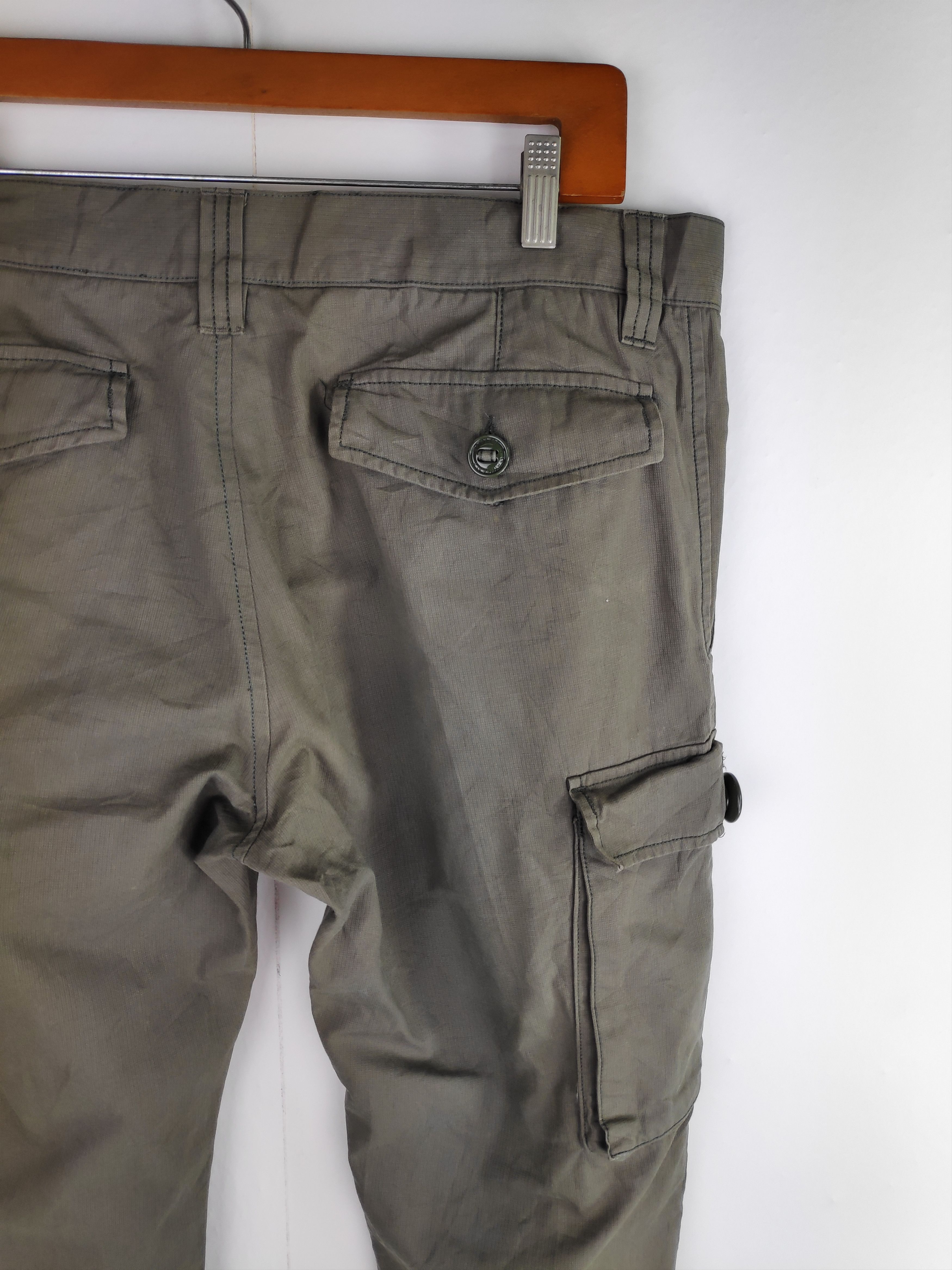 Dolce & Gabbana D&G Dolce & Gabbana Cargo Tactical Utility Pants Pockets Olive Green Made in Italy Size US 36 / EU 52 - 12 Thumbnail
