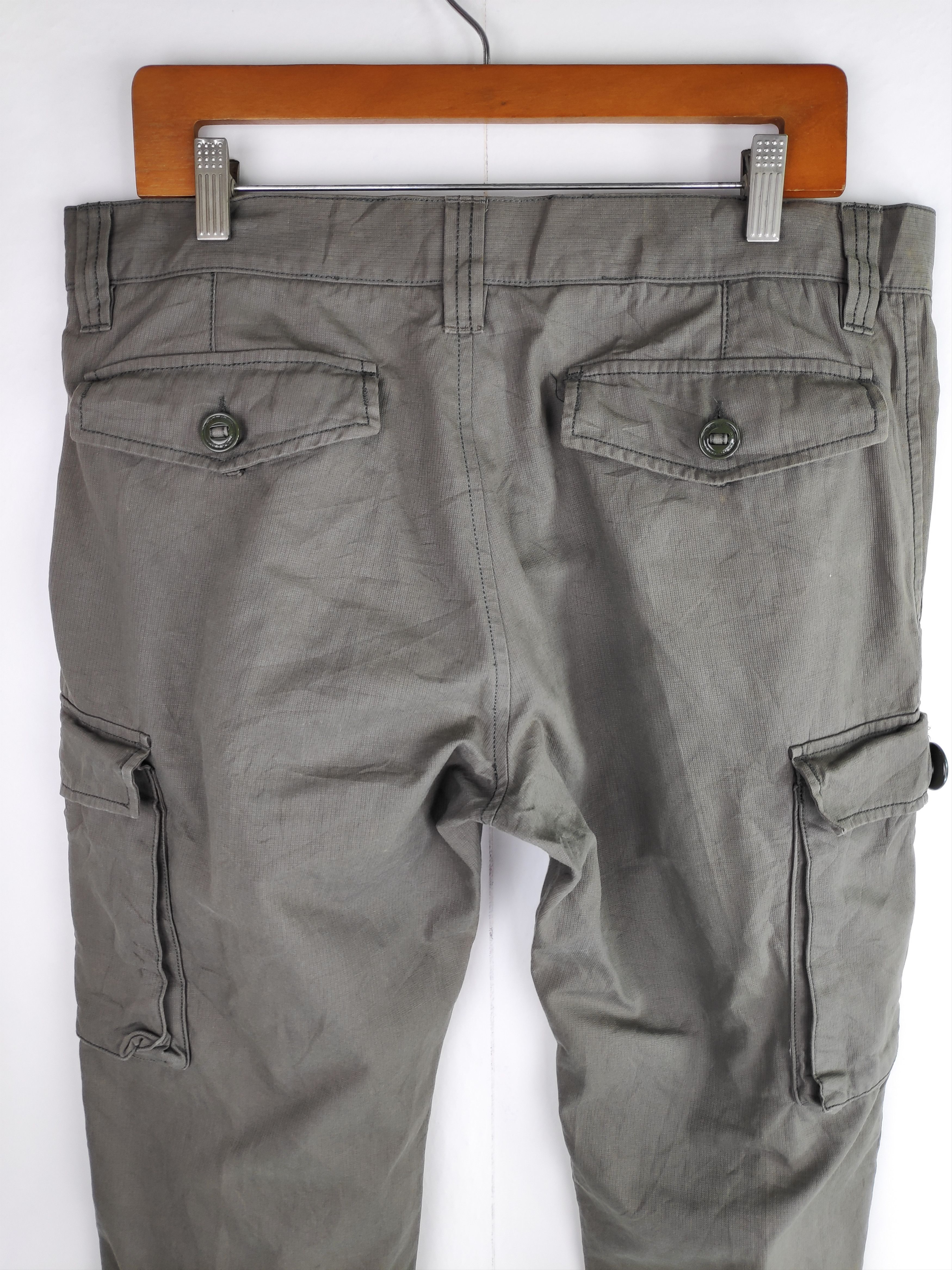 Dolce & Gabbana D&G Dolce & Gabbana Cargo Tactical Utility Pants Pockets Olive Green Made in Italy Size US 36 / EU 52 - 11 Thumbnail