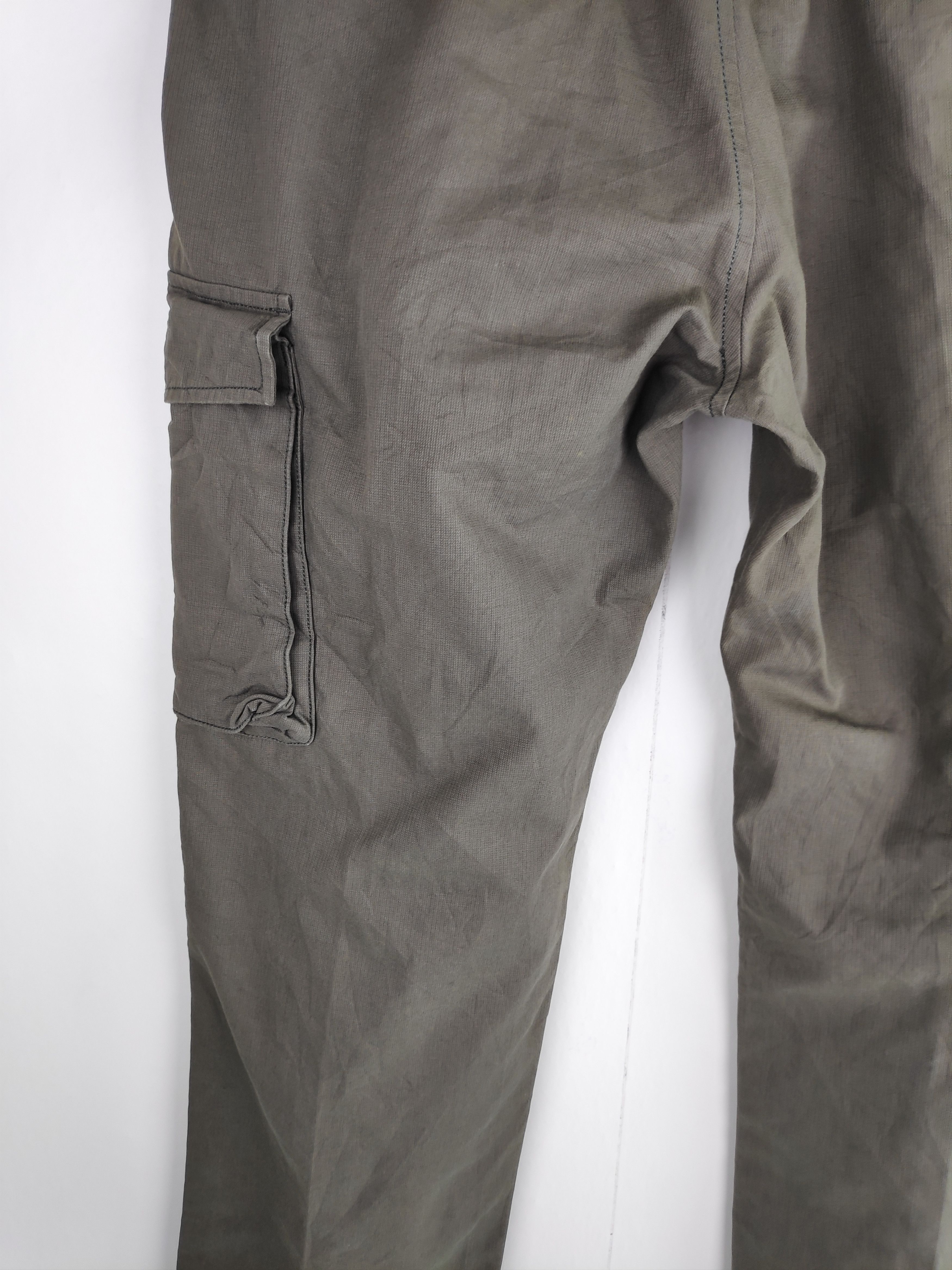Dolce & Gabbana D&G Dolce & Gabbana Cargo Tactical Utility Pants Pockets Olive Green Made in Italy Size US 36 / EU 52 - 16 Thumbnail