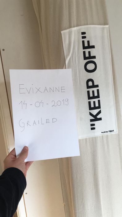 Ikea x off white clearance keep off