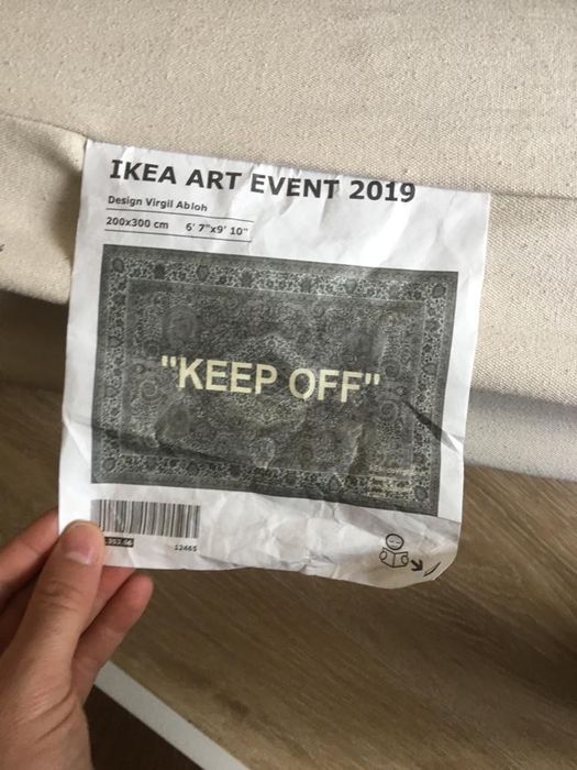 Ikea art outlet event off white