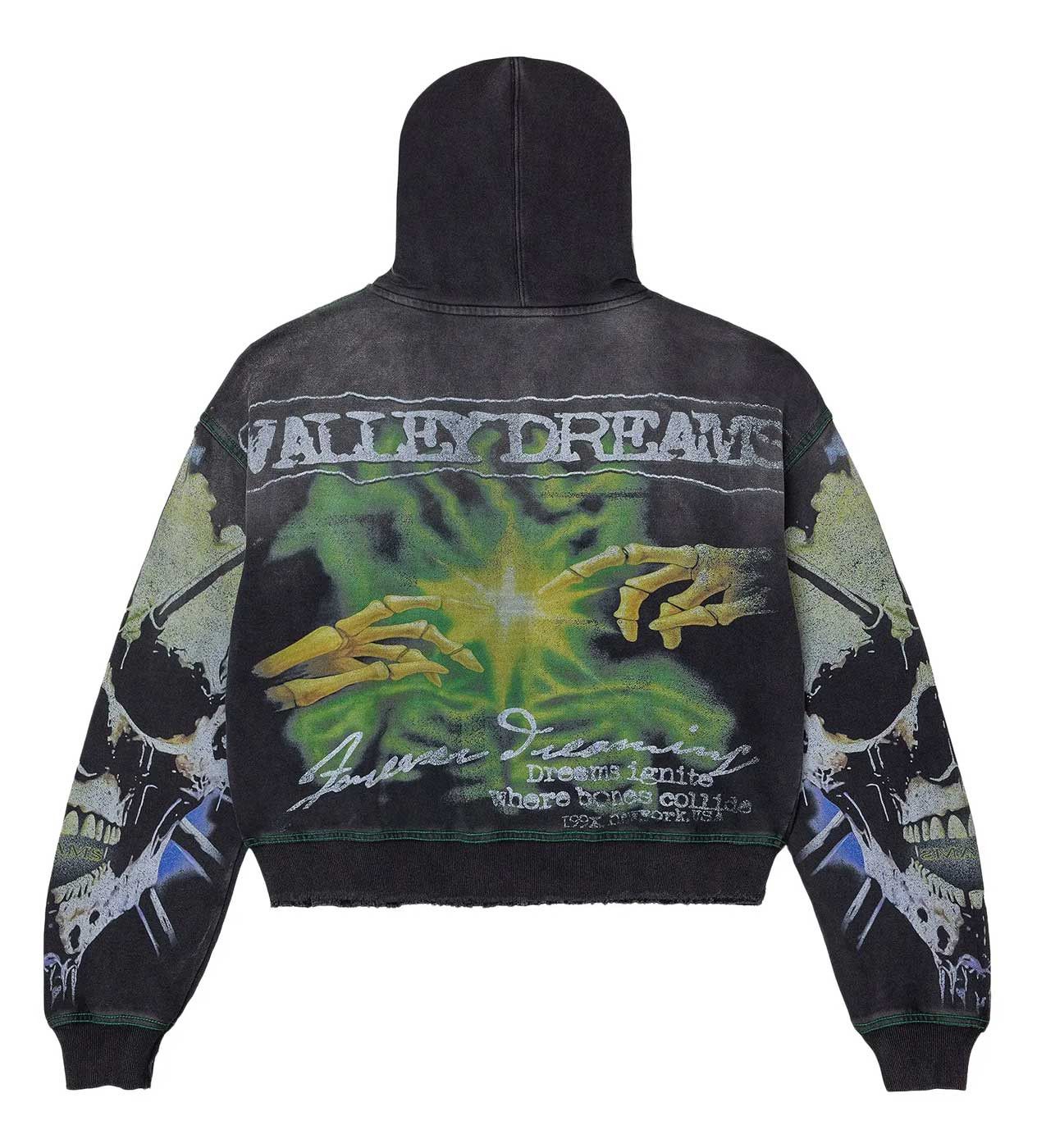 Vale Forever Grave Digger Zip Up Hoodie Black Size US XL / EU 56 / 4 - 2 Thumbnail