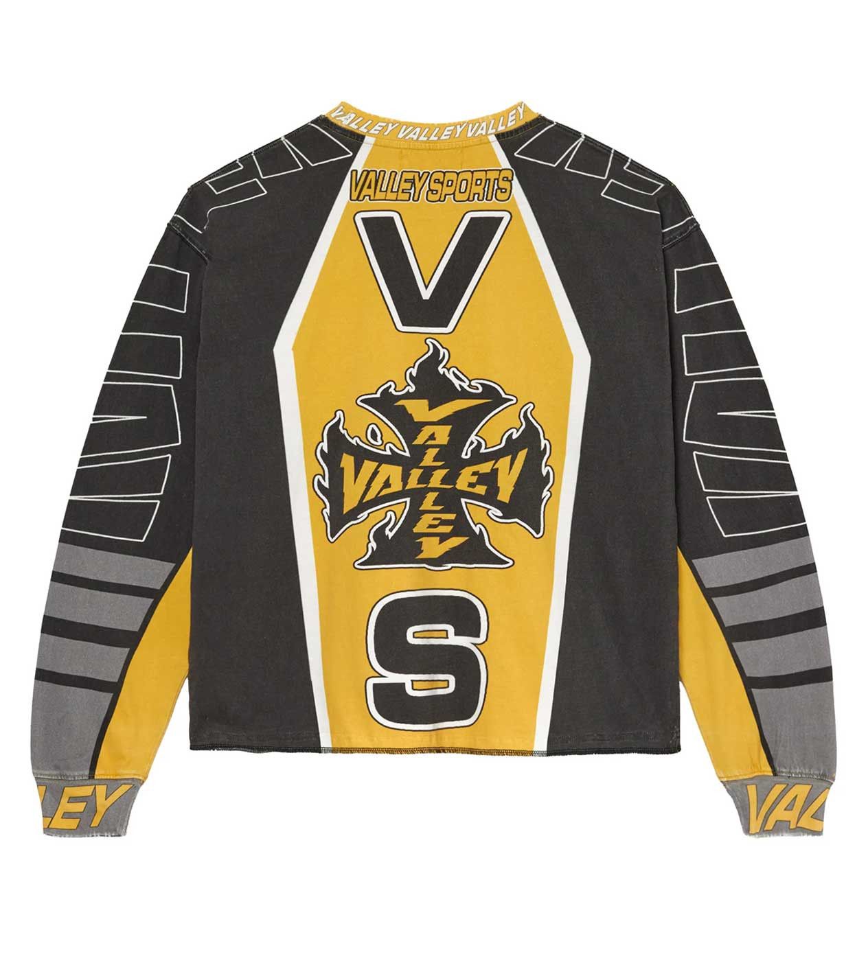 Vale Forever VS Racing Long Sleeve Tee Bee Yellow Size US XL / EU 56 / 4 - 2 Thumbnail