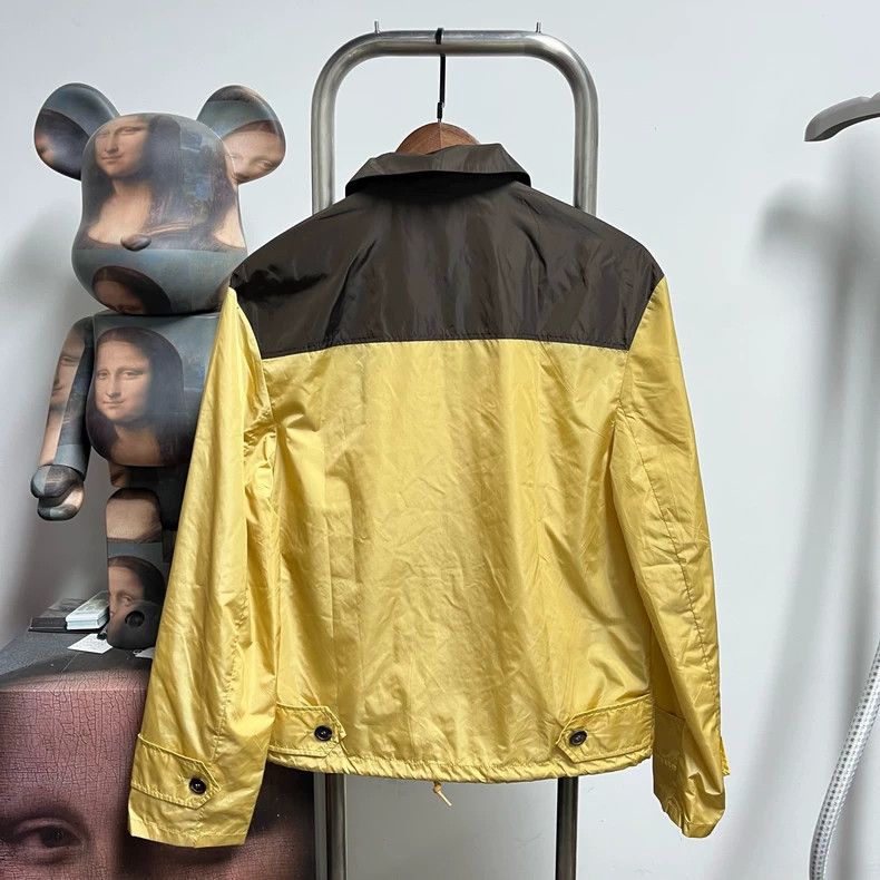 Prada Prada Logo Print Yellow Jacket Size US XS / EU 42 / 0 - 2 Thumbnail