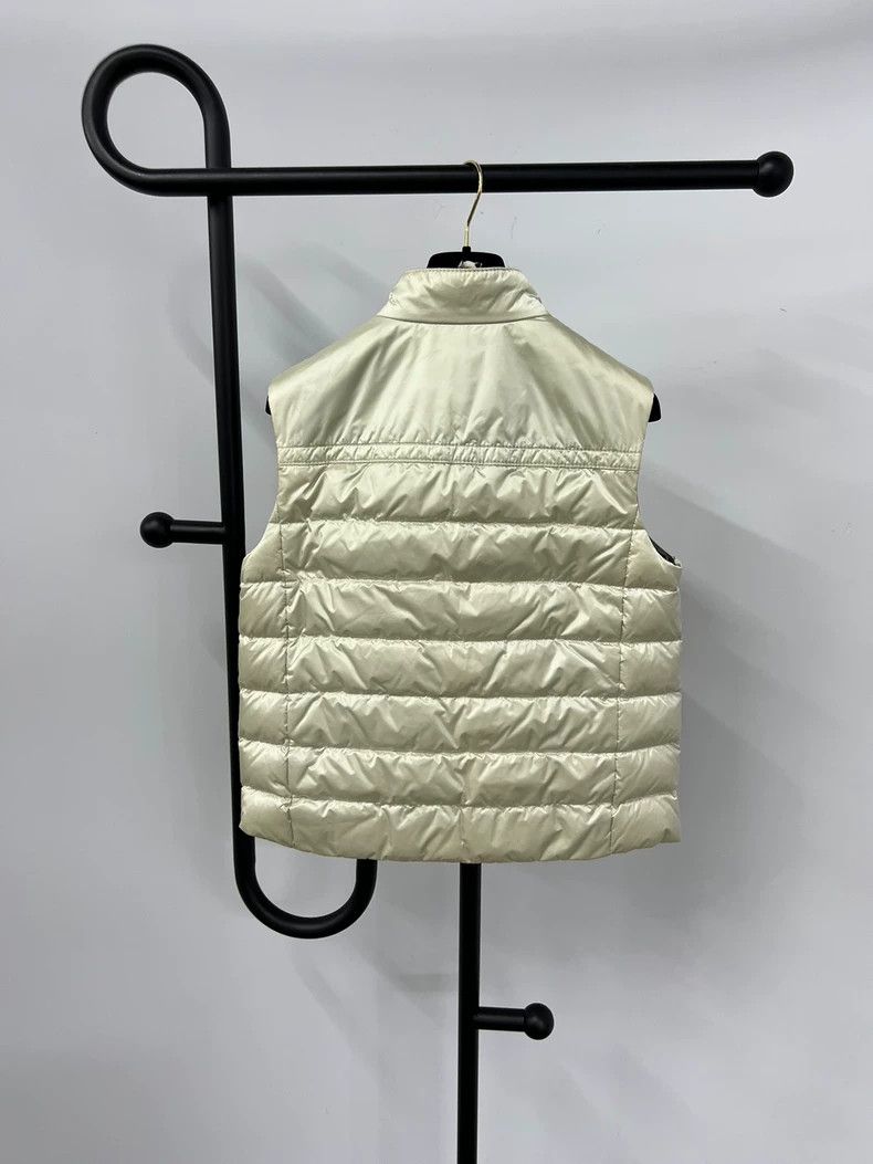 Prada Prada Triangle Logo Striped Down Vest Size US M / EU 48-50 / 2 - 2 Thumbnail