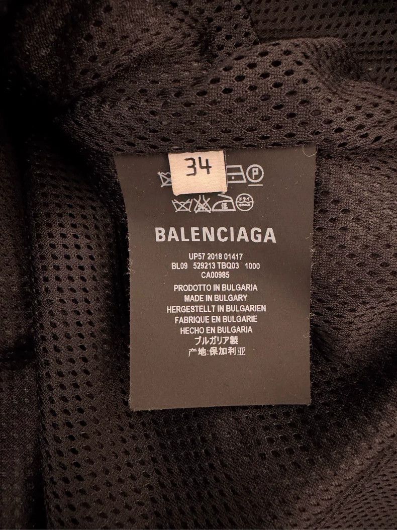 Balenciaga Balenciaga Black White Windbreaker Size US XS / EU 42 / 0 - 3 Thumbnail