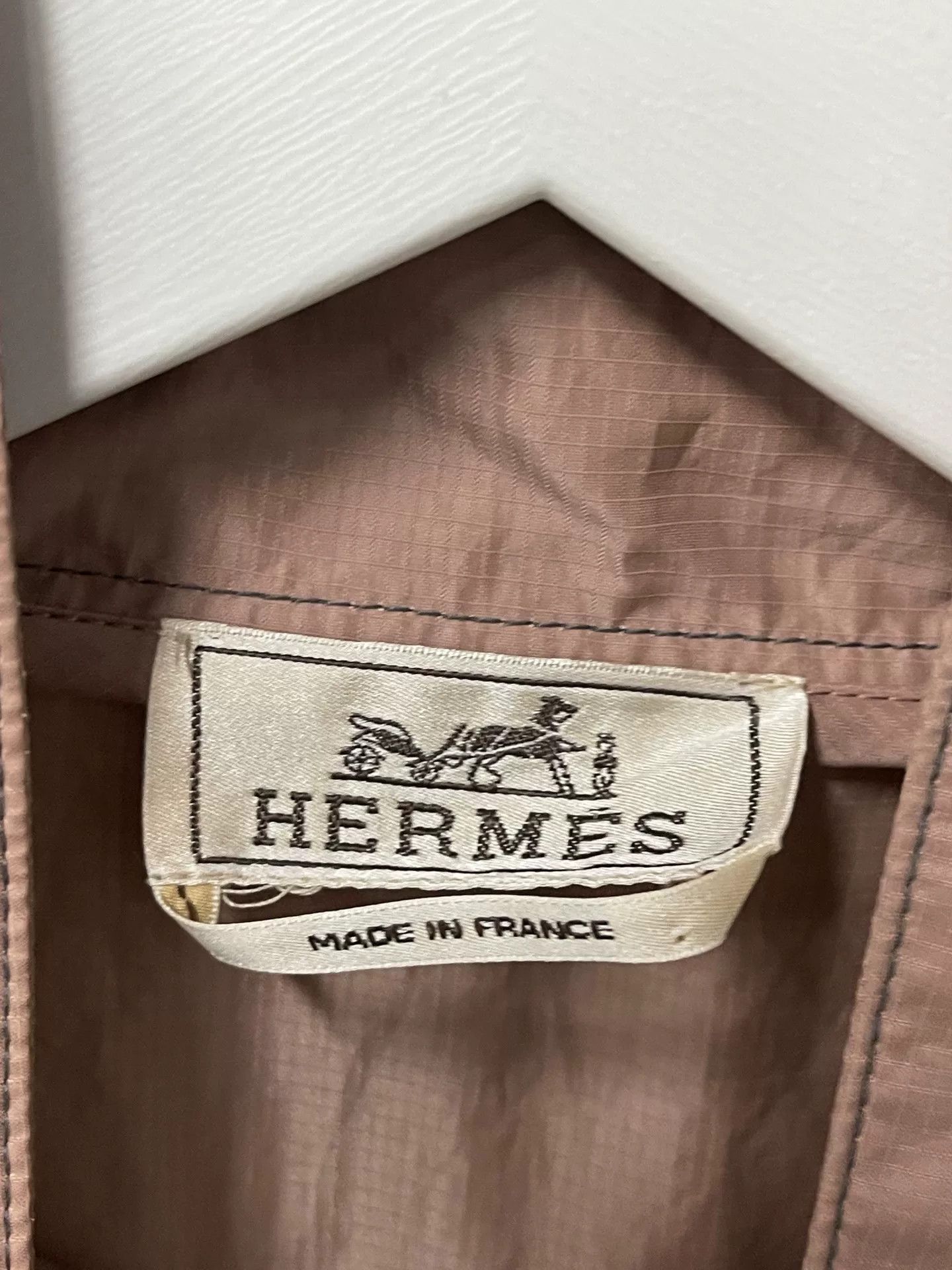 Hermes Hermes Beige Half-Zip Jacket Size US M / EU 48-50 / 2 - 6 Thumbnail