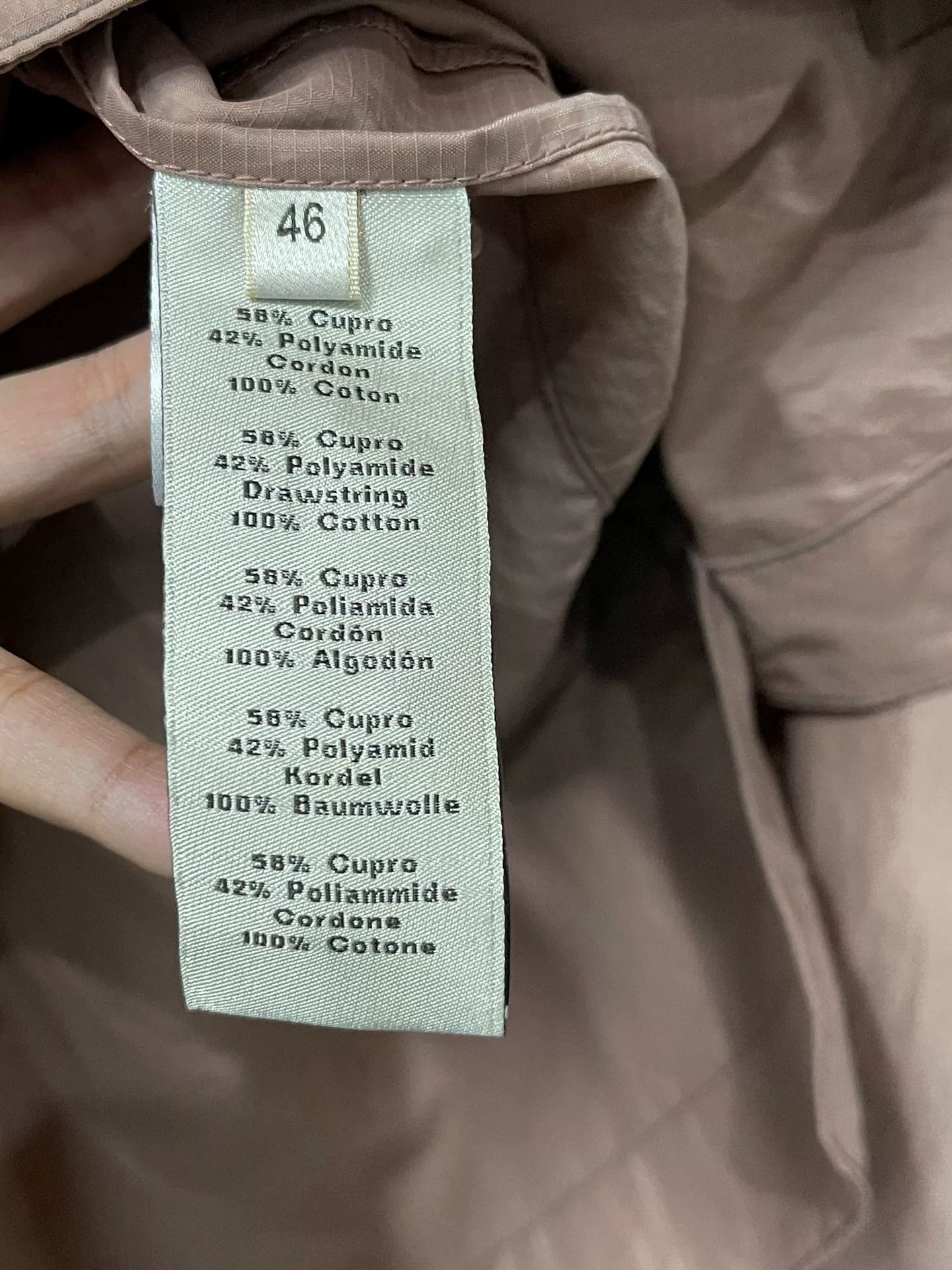 Hermes Hermes Beige Half-Zip Jacket Size US M / EU 48-50 / 2 - 7 Thumbnail