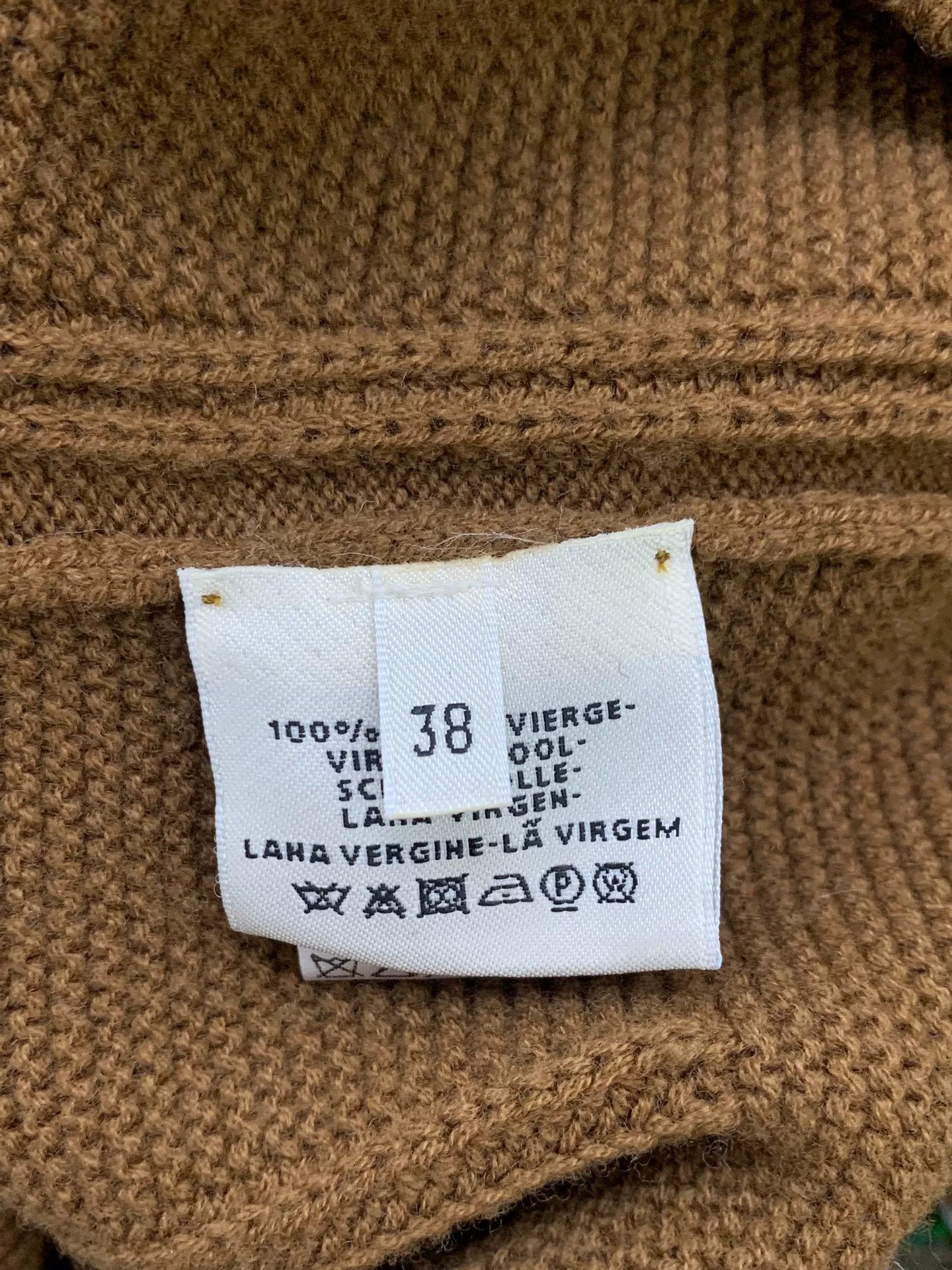 Hermes Hermes Brown Patterned Sweater Size US M / EU 48-50 / 2 - 4 Thumbnail