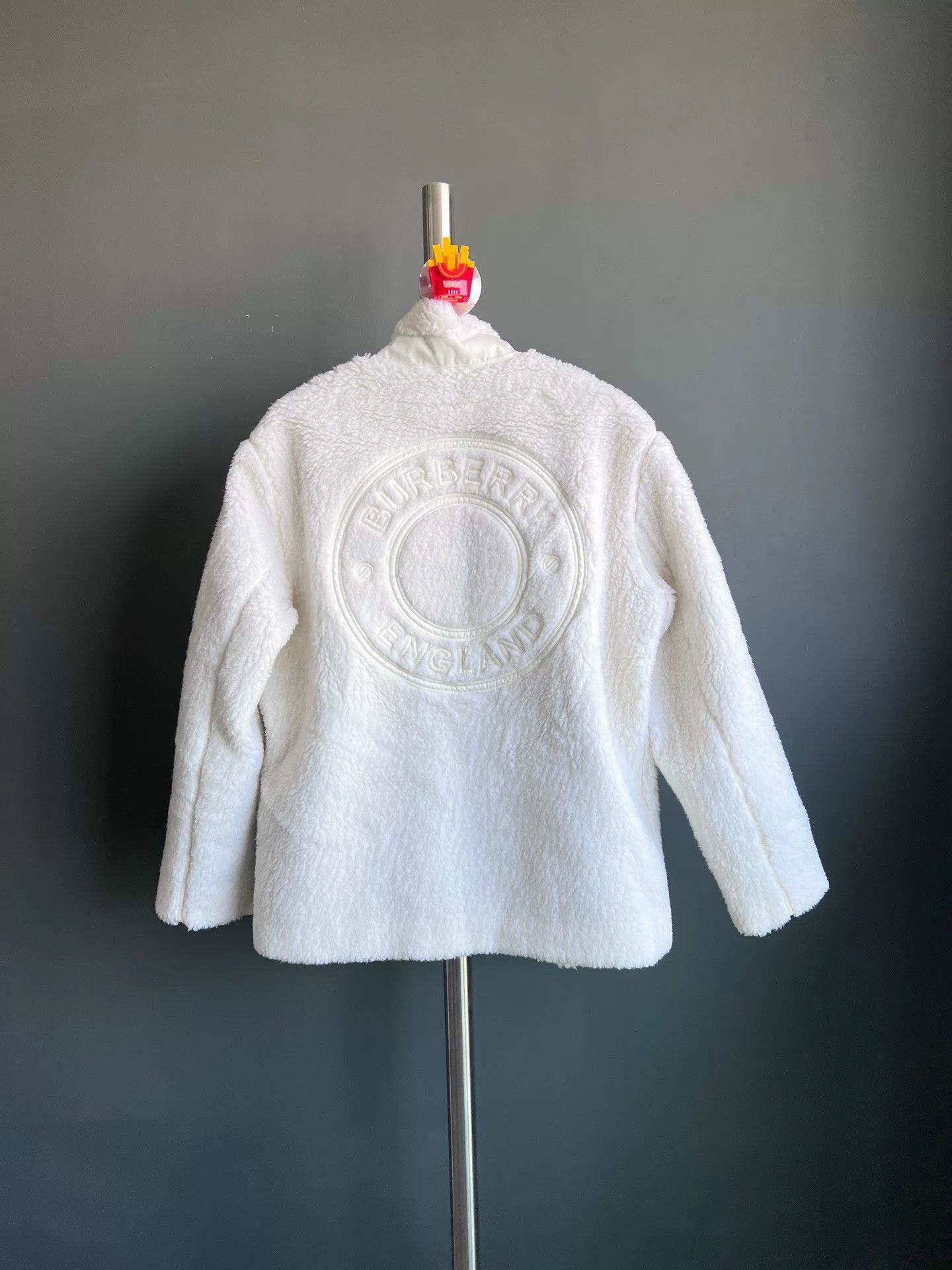 Burberry Burberry Embroidered Teddy Lamb Fur Coat Size US S / EU 44-46 / 1 - 2 Thumbnail