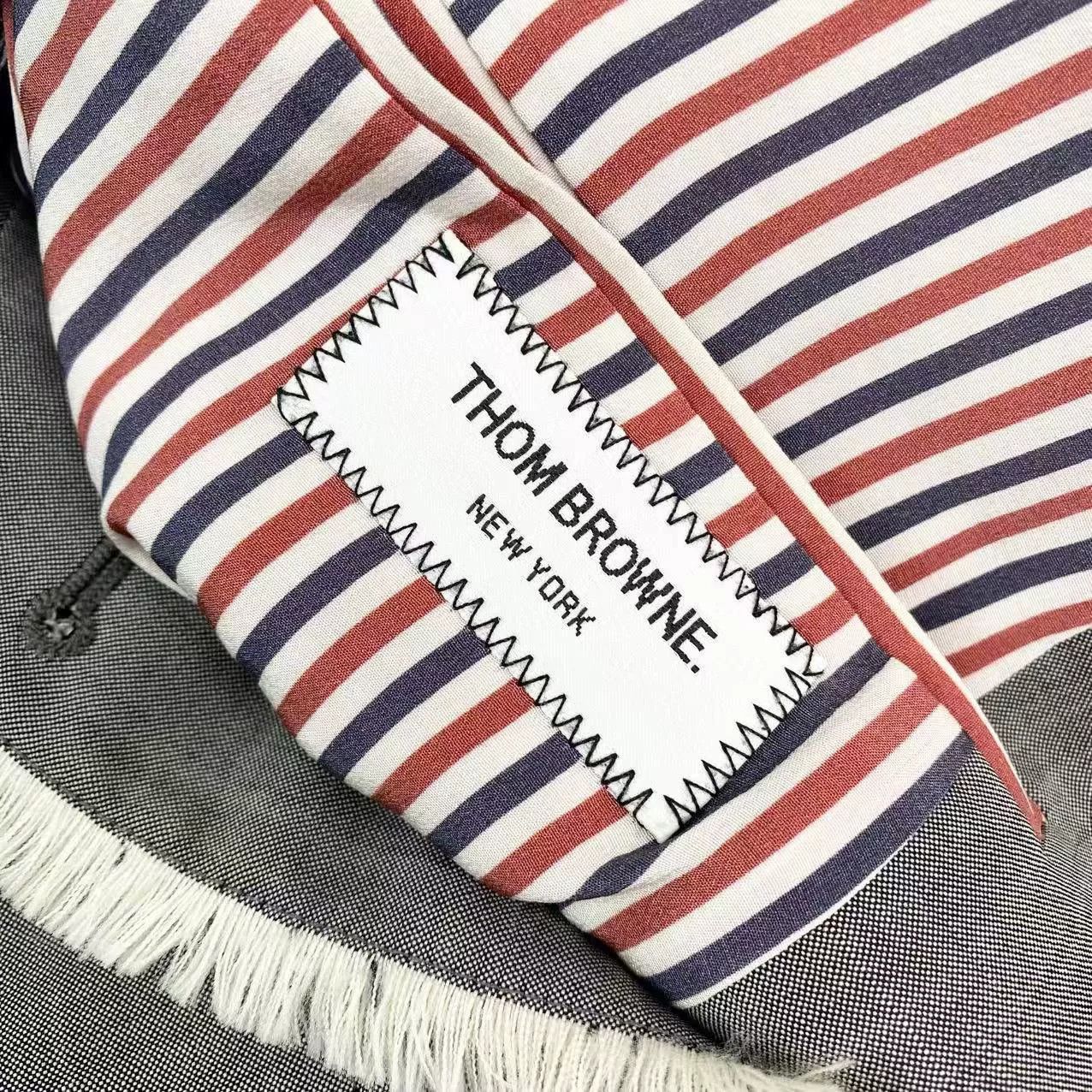 Thom Browne gray wool long coat by thom browne Size US M / EU 48-50 / 2 - 4 Thumbnail