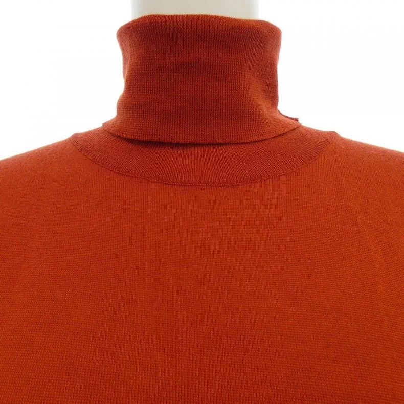 Maison Margiela HERMES Margiela Orange Cashmere Sweater Size US S / EU 44-46 / 1 - 3 Thumbnail