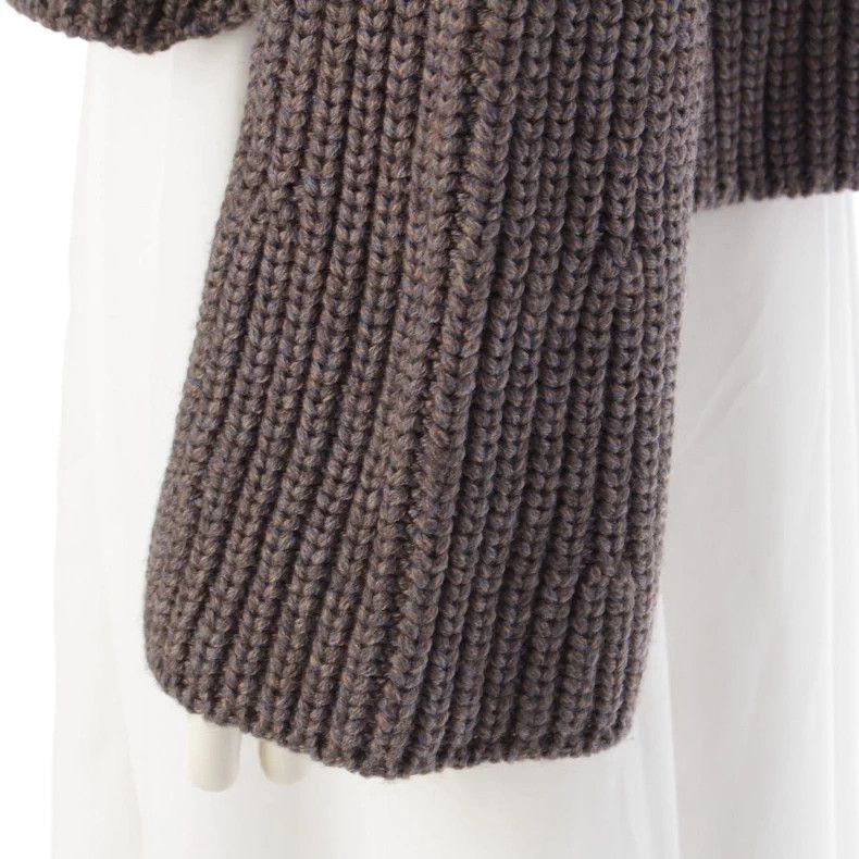 Hermes Hermes Brown Wool Crewneck Knit Sweater Size US S / EU 44-46 / 1 - 5 Thumbnail