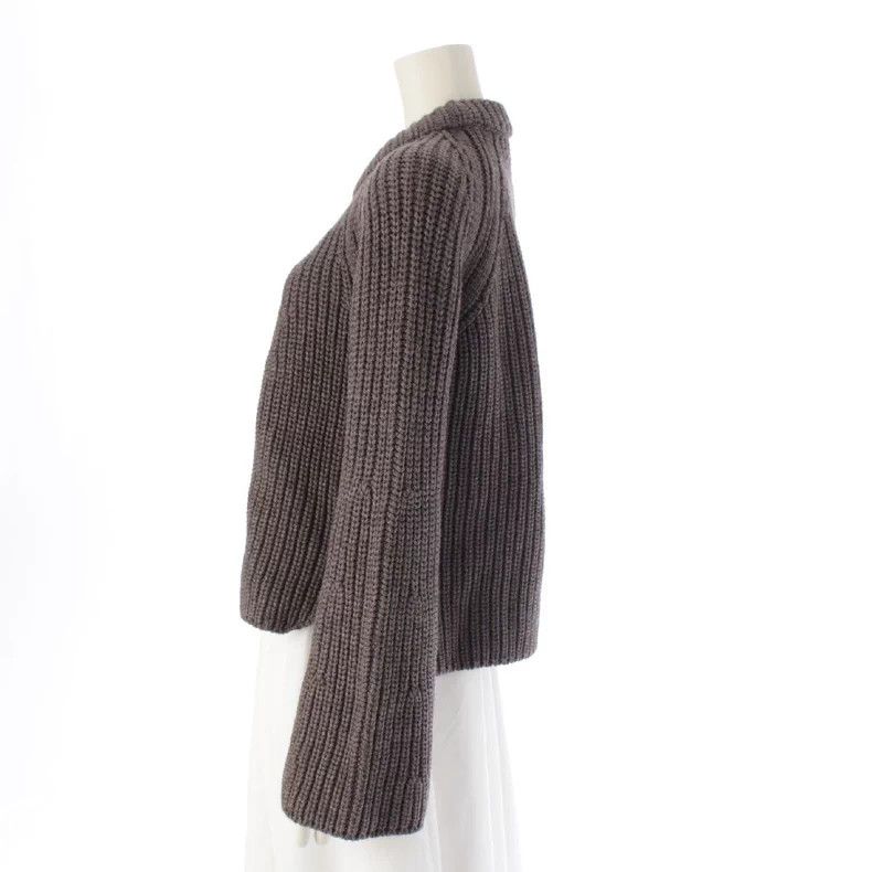 Hermes Hermes Brown Wool Crewneck Knit Sweater Size US S / EU 44-46 / 1 - 3 Thumbnail
