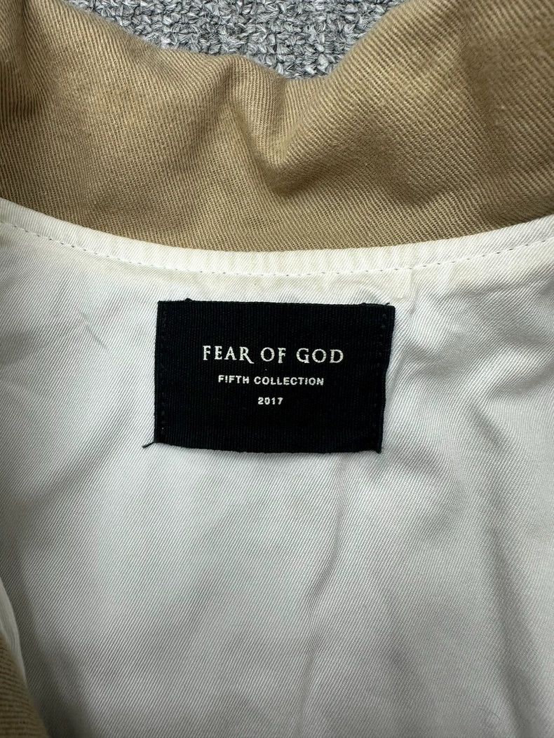 Fear of God FOG Season 5 Khaki Pocket Jacket Size US L / EU 52-54 / 3 - 3 Thumbnail