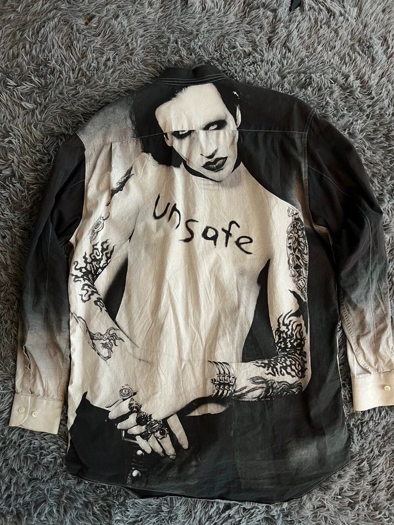 Vetements Vetements 18AW Marilyn Manson Shirt XS Size US XS / EU 42 / 0 - 2 Thumbnail