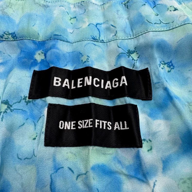 Balenciaga Balenciaga Floral Long Sleeve Shirt Size US L / EU 52-54 / 3 - 5 Thumbnail