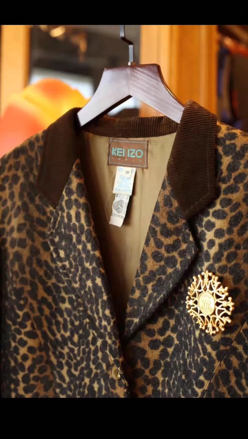 Kenzo KENZO Vintage Leopard Print Suit Size US S / EU 44-46 / 1 - 4 Thumbnail