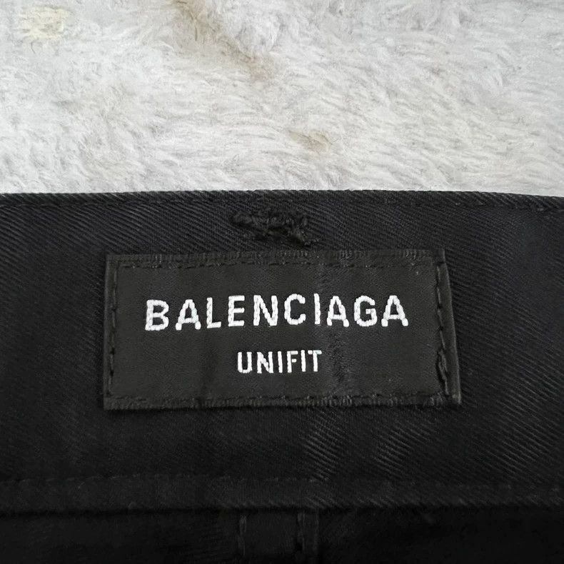 Balenciaga Balenciaga Black Flared Pants S Size US 26 / EU 42 - 3 Thumbnail