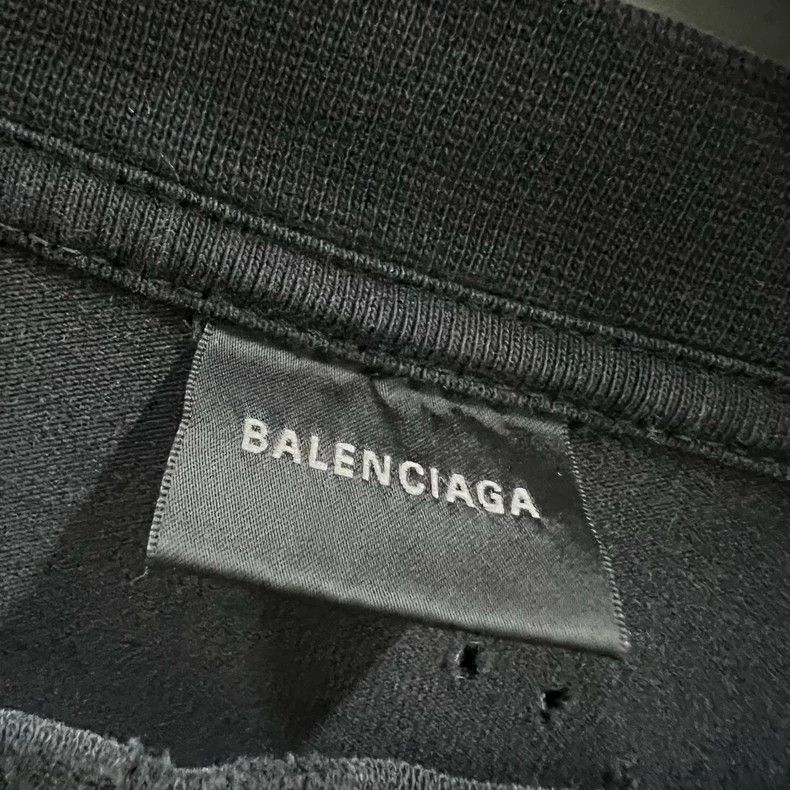 Balenciaga Balenciaga Leo Print Panel Longsleeve Size US M / EU 48-50 / 2 - 2 Thumbnail