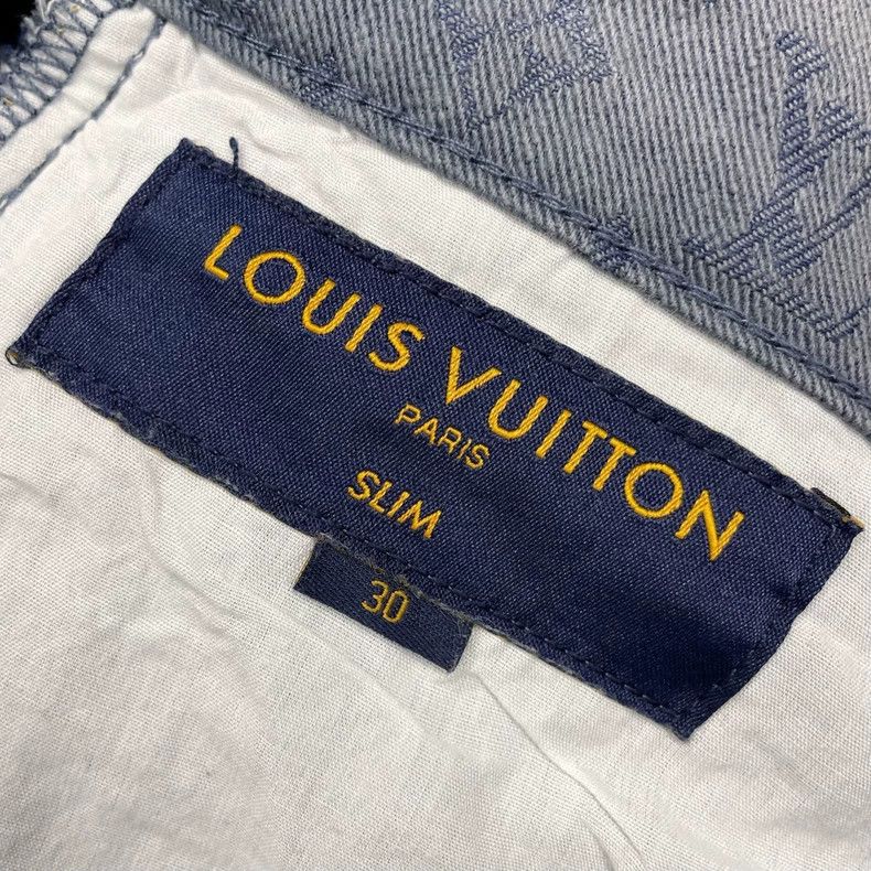 Louis Vuitton Louis Vuitton Blue Monogram Jeans Size US 30 / EU 46 - 5 Thumbnail