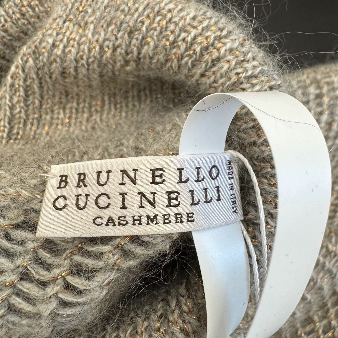 Brunello Cucinelli Brunello Cucinelli Metallic Knit Vest S Size US S / EU 44-46 / 1 - 3 Thumbnail
