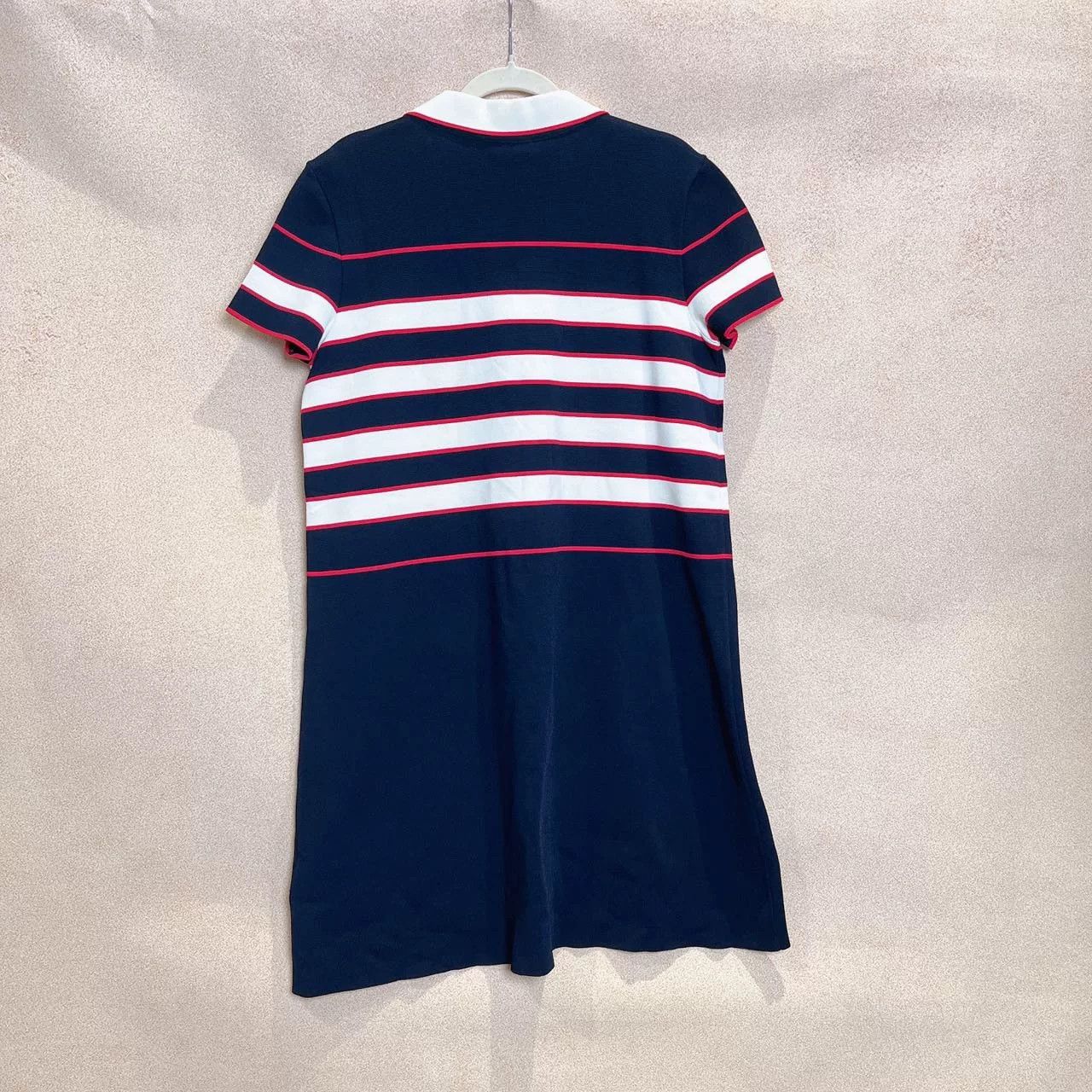 Valentino Valentino SS22 Striped Short-Sleeve Dress Size US 44 / EU 60 - 2 Thumbnail