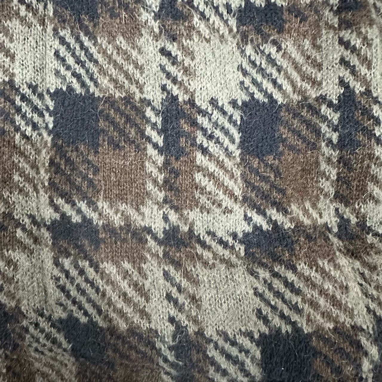 Fendi Fendi Plaid Long V-Neck Coat Size US XL / EU 56 / 4 - 4 Thumbnail